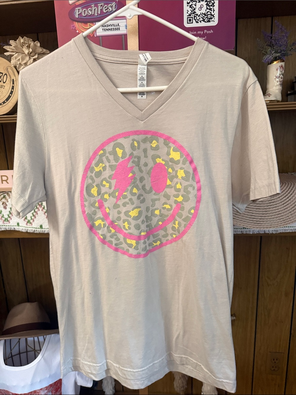 Smiley Lightning Bolt Tee